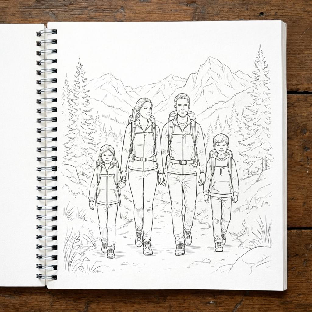 Personalised Coloring Book