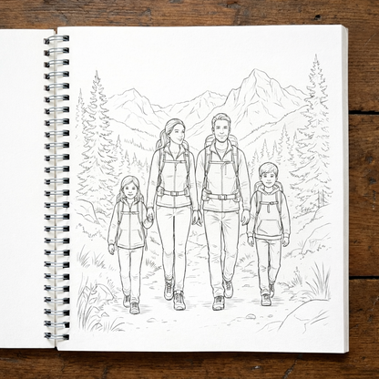 Personalised Coloring Book